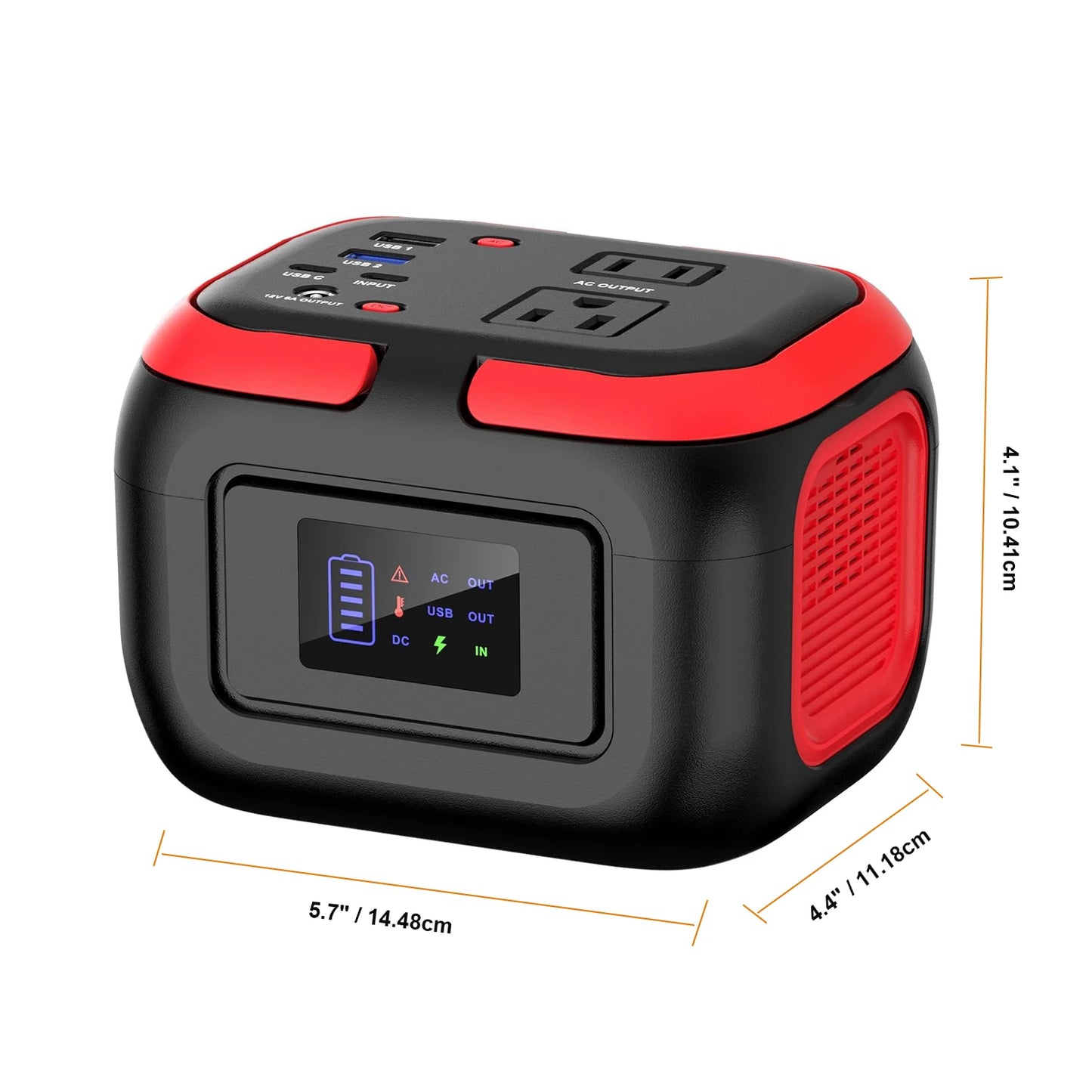 ⚡ SinKeu VoltRaid Portable Power Station — 600W / 300W / 200W / 120W Solar Generator Bank for Camping, Travel, RV & Chaos Survival