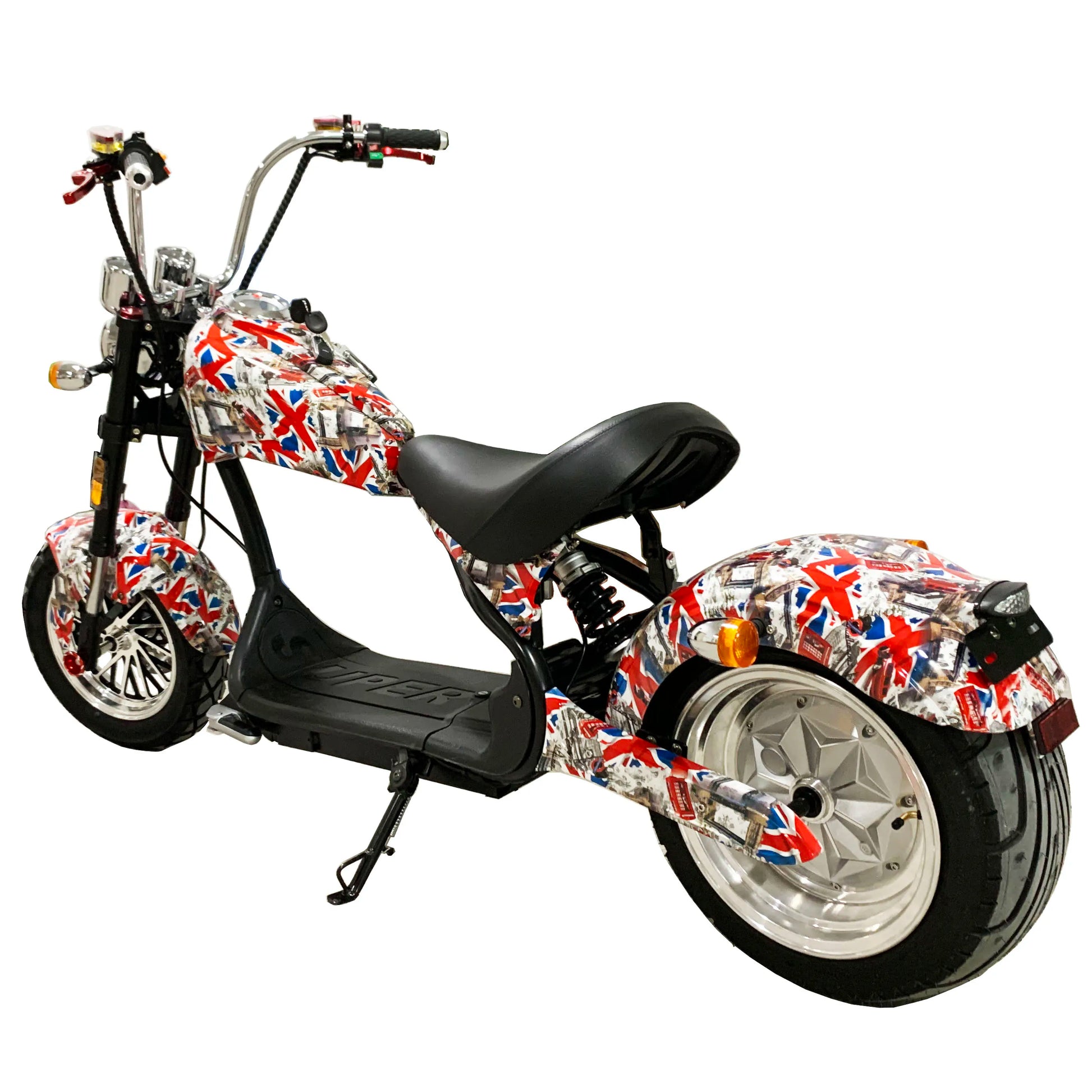 2000W Brushless Motor Harleye Citycoco Electric Scooter – 60V 30Ah Lithium Battery Chopper with Front/Rear Suspension - Premium  from Lizard Vigilante - Just $2360.99! Shop now at Lizard Vigilante