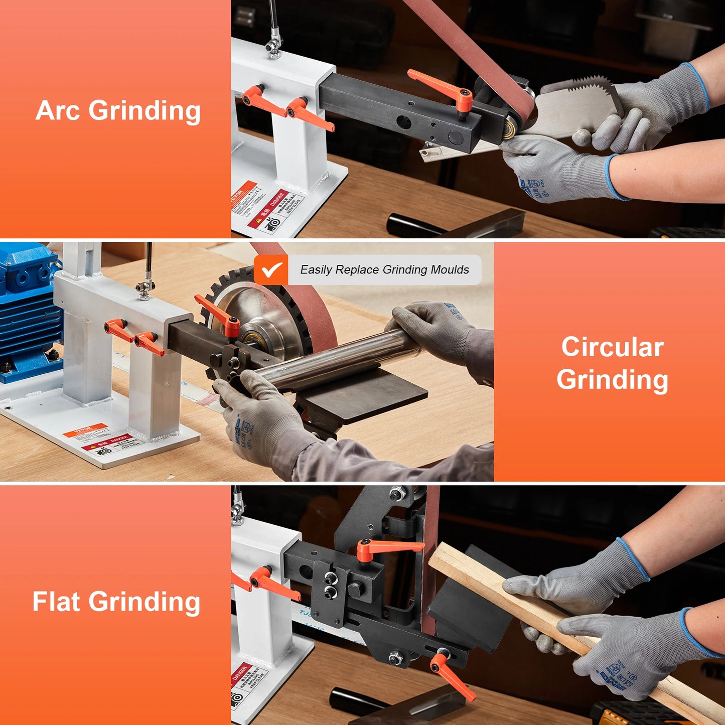 💀 Deathmetal Edge Machine: The 1500W Belt Grinder Sander 🤘