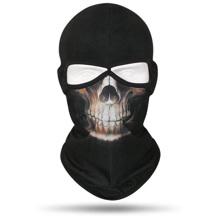 Skull Full Tactical Balaclava Face Cover Hat Motorcycle Mask Skiing Cap Cycling Hunting Head Neck Gaiter Men Bike Helmet Liner - Premium mask from Lizard Vigilante - Just $17.99! Shop now at Lizard Vigilante