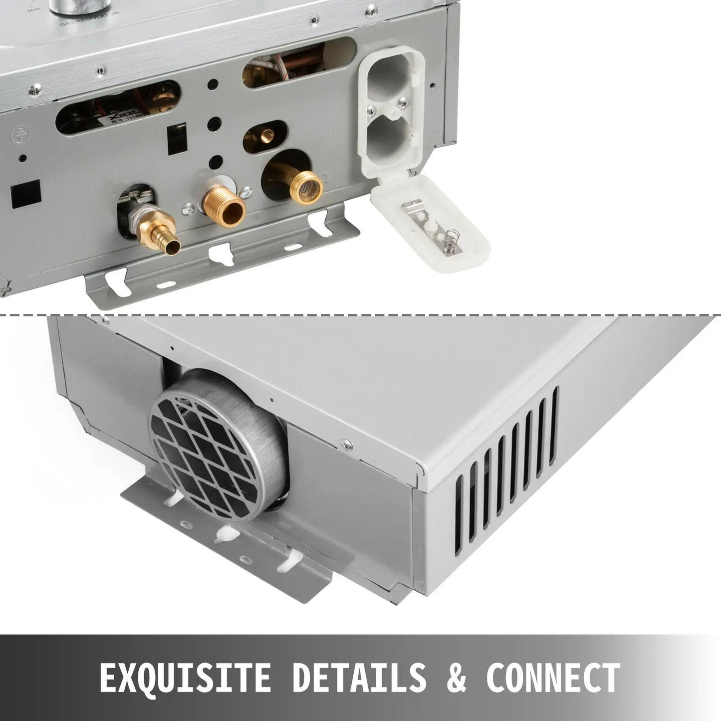 6L/8L/10L/12L/16L/18L LPG Water Heater Propane Gas Tankless Stainless Instant Boiler 36KW Liquefied Petroleum Gas Water Heater