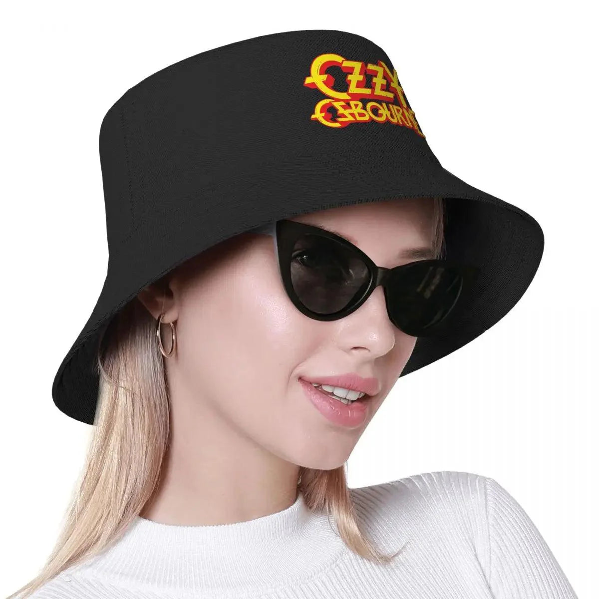 Ozzy Osbourne Bucket Hat | Heavy Metal Sun Hat - Premium bucket hat from Lizard Vigilante - Just $23.88! Shop now at Lizard Vigilante