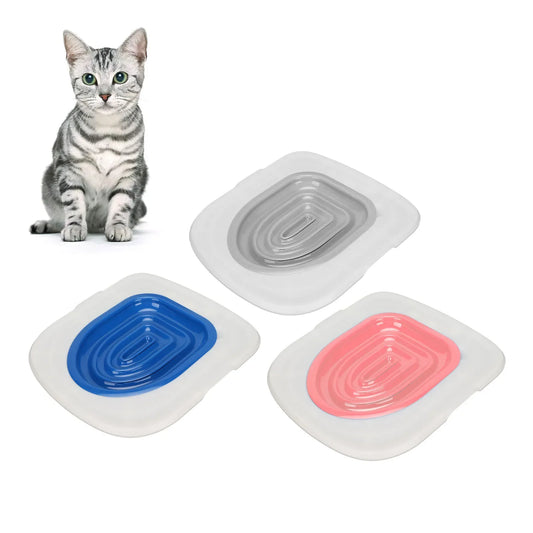 Cat Toilet Training Kit Universal Reusable Environmentally Friendly Cat Toilet Trainer for Pet Cleaning