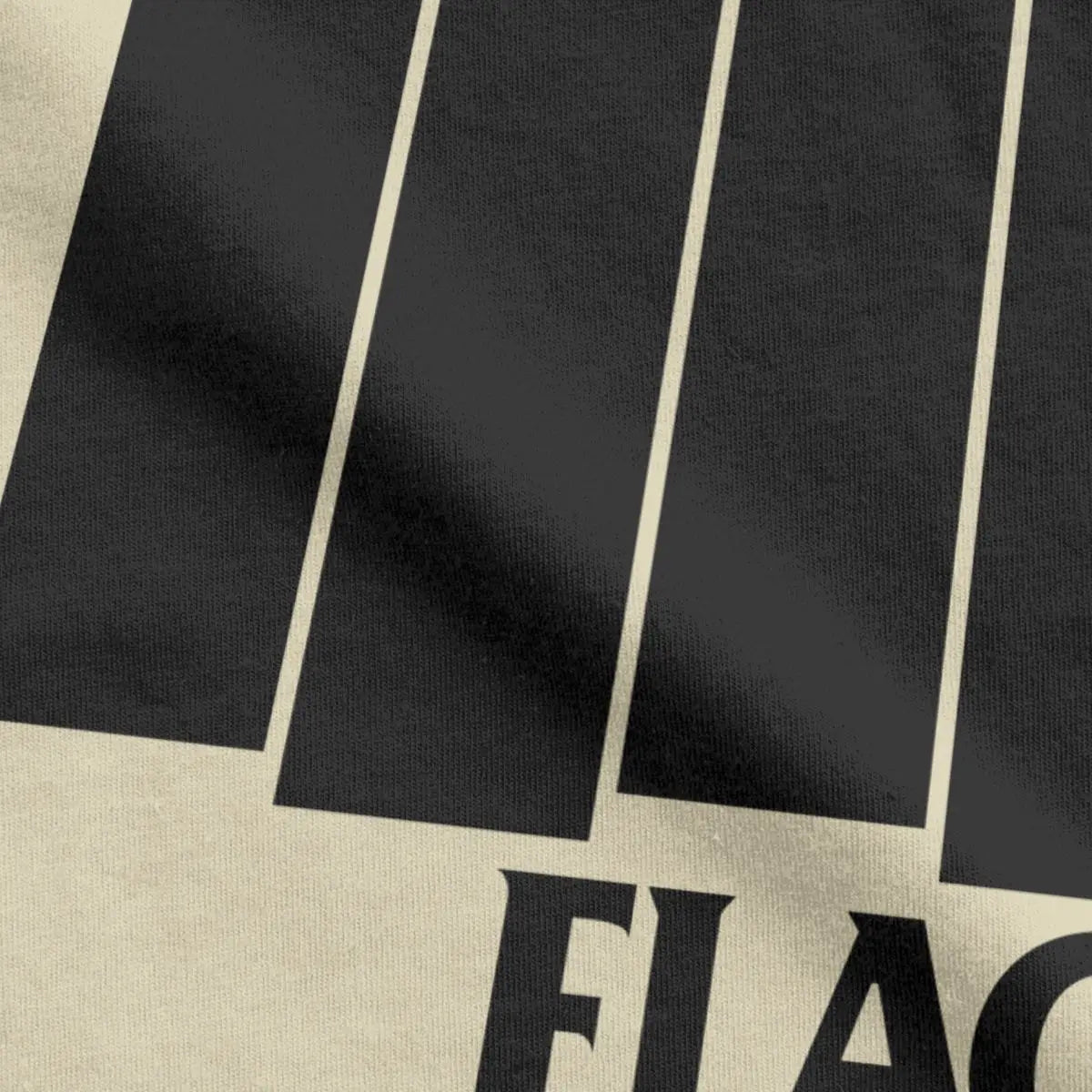 Cool Black Flag Logo T-Shirt – Men’s O-Neck Cotton Tee, Short Sleeve Classic Top, Plus Sizes S-6XL - Premium t-shirt from Lizard Vigilante - Just $21.99! Shop now at Lizard Vigilante