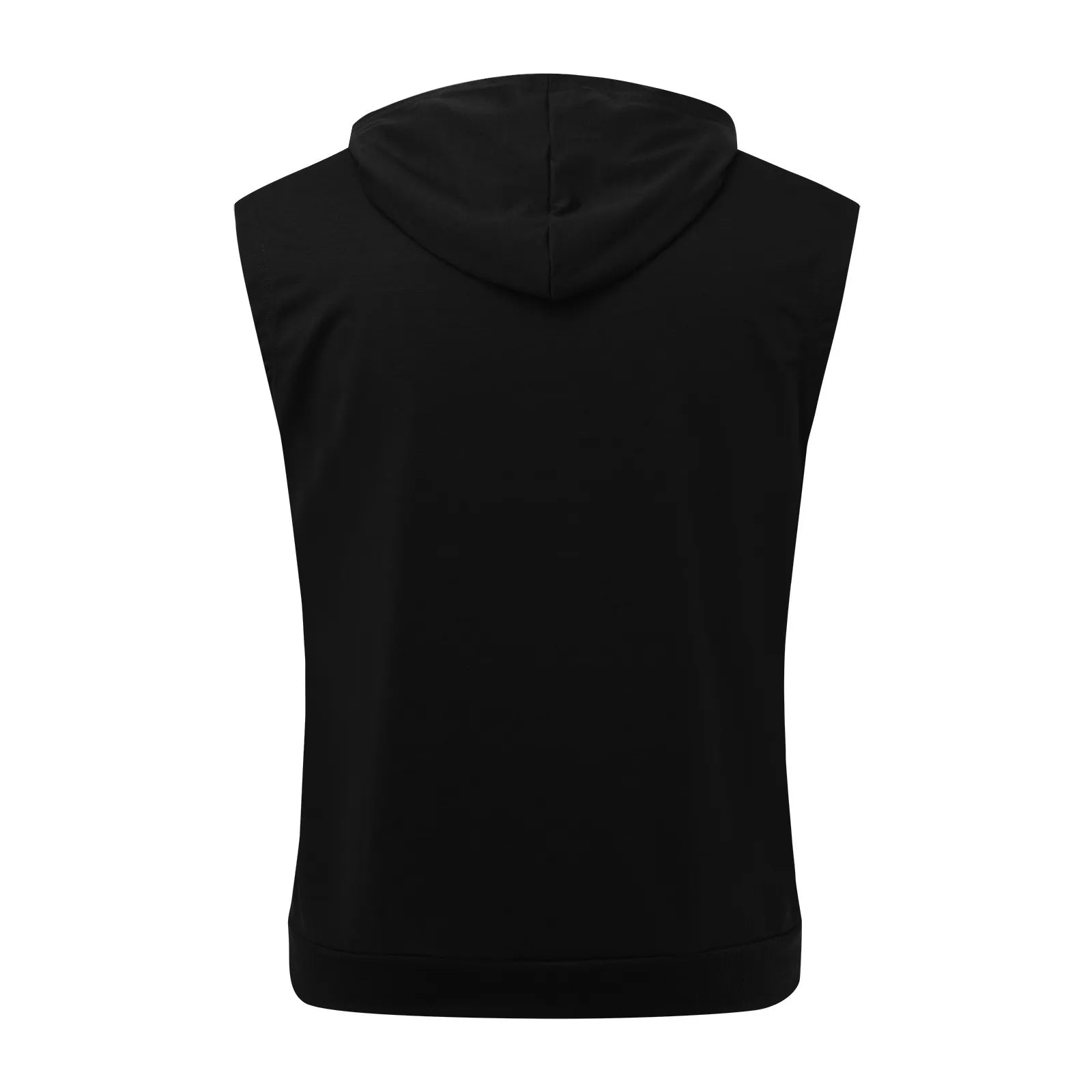 Lizard Vigilante Men's Workout Hooded Tank Tops - Zip-Up Sleeveless Gym Shirt Muscle T-Shirt for Bodybuilding, Summer Casual Vest - Premium Hoodie from Lizard Vigilante - Just $29.99! Shop now at Lizard Vigilante