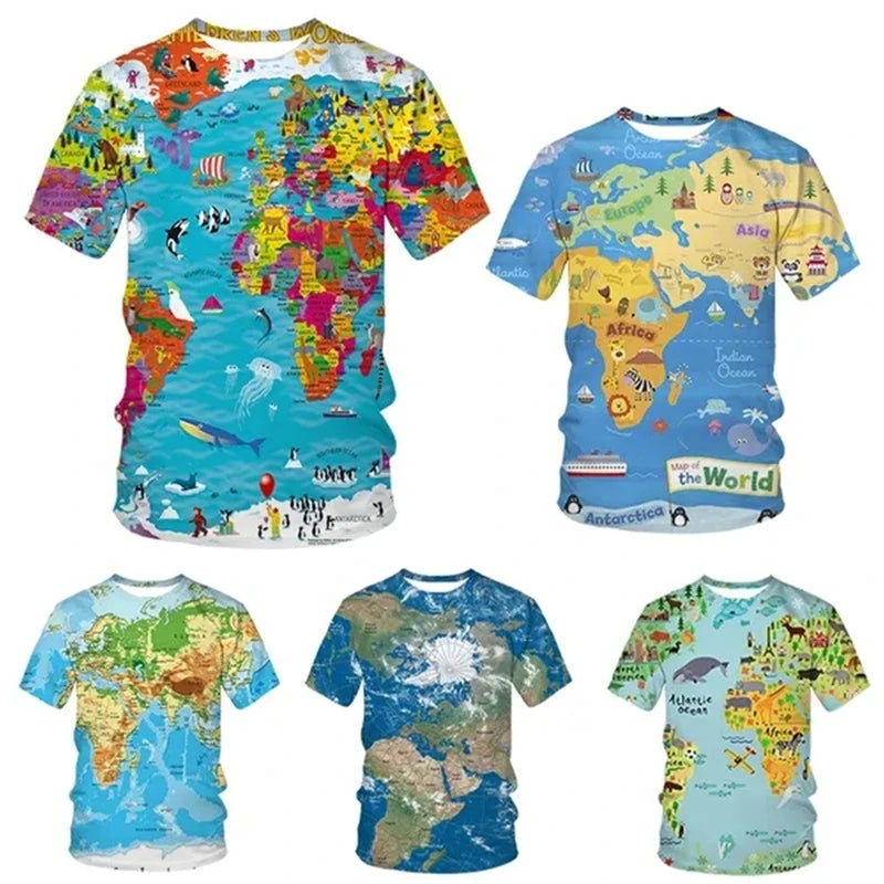 GLOBETROTTER DRIP – Loud & Proud World Map T-Shirt for Those Who Came to Slay Geography - Premium tee from dsers - Just $18.99! Shop now at Lizard Vigilante