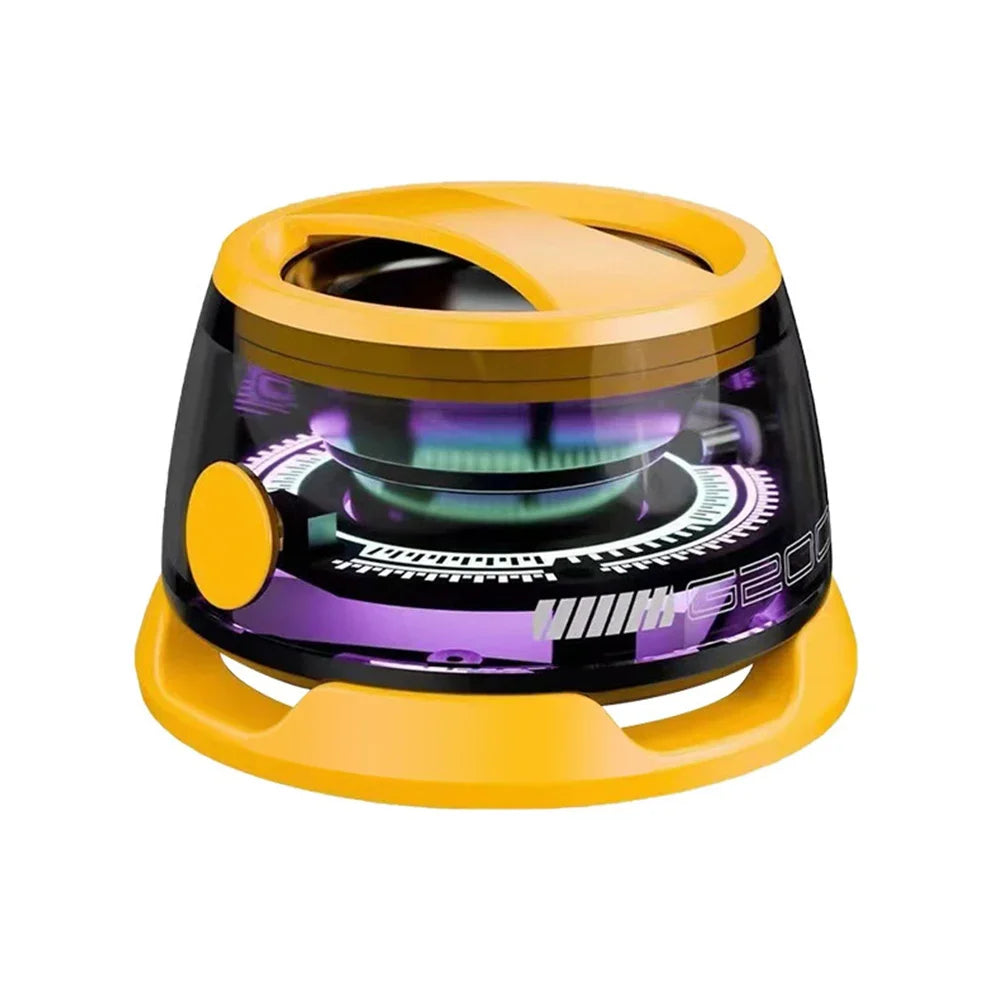 Mini Portable Bluetooth Speaker G200 RGB Color Light Magnetic Speaker BT5.3 Small Sound Box Phone Holder Wireless Loudspeaker