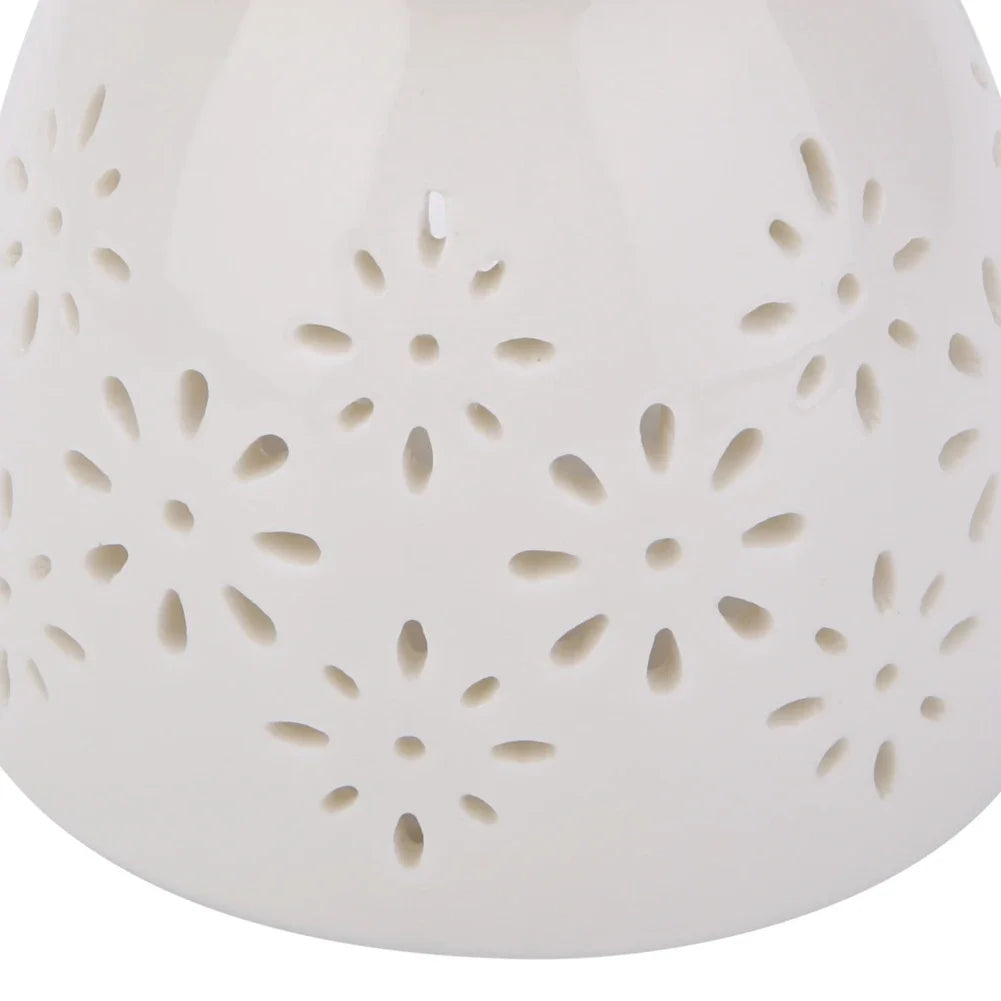 Night Fragrance Lamp Ceramic Essence Oil Furnace Candle Incense Aromatherapy Stove