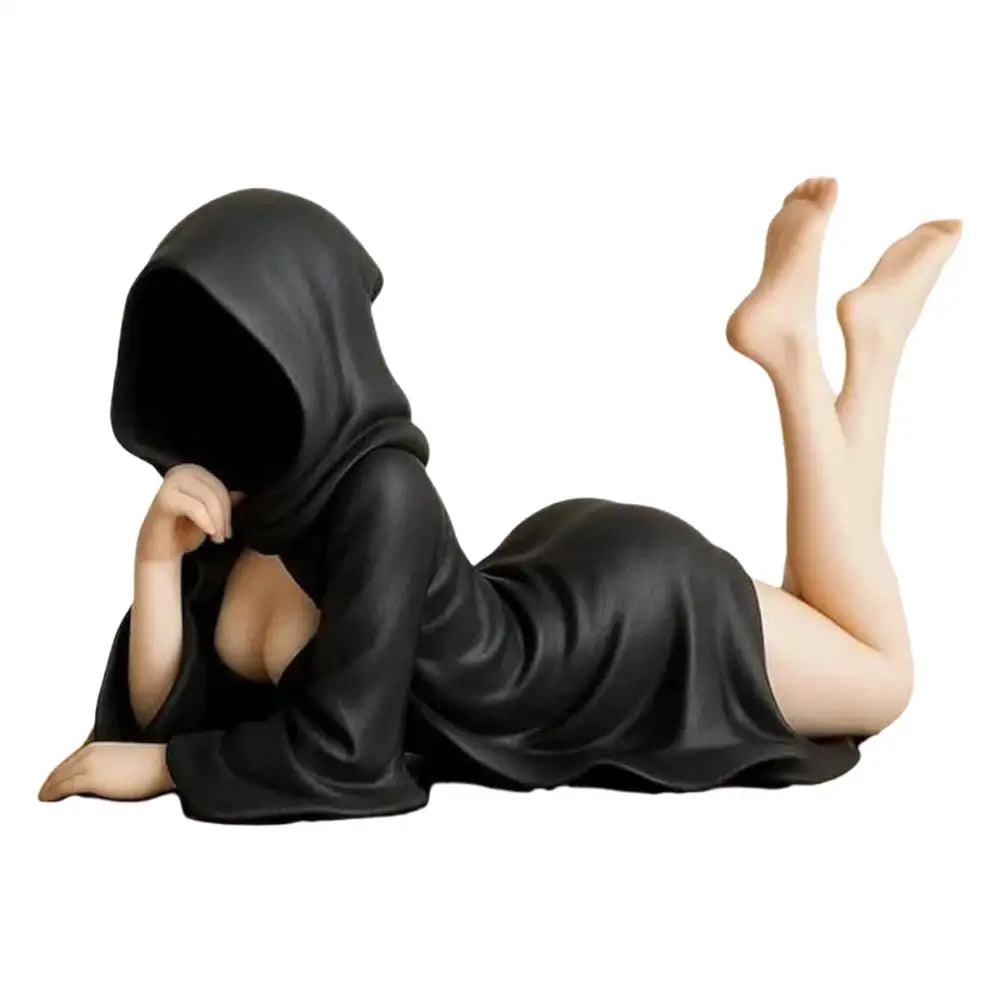 Mysterious Statue Gothic Resin Ornaments Mysterious Statue Home Desktop Sculpture Halloween Decoration