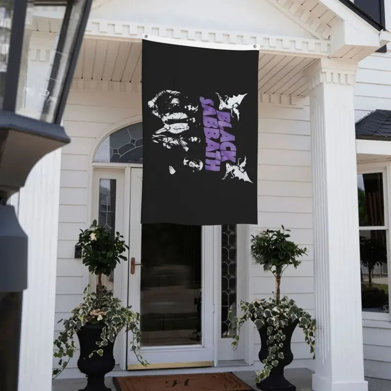 Black Sabbath Rock Flag – Double-Sided 90x150cm Indoor/Outdoor All-Weather Banner for Home, Dorm, and Wall Décor - Premium flag from Lizard Vigilante - Just $19.99! Shop now at Lizard Vigilante