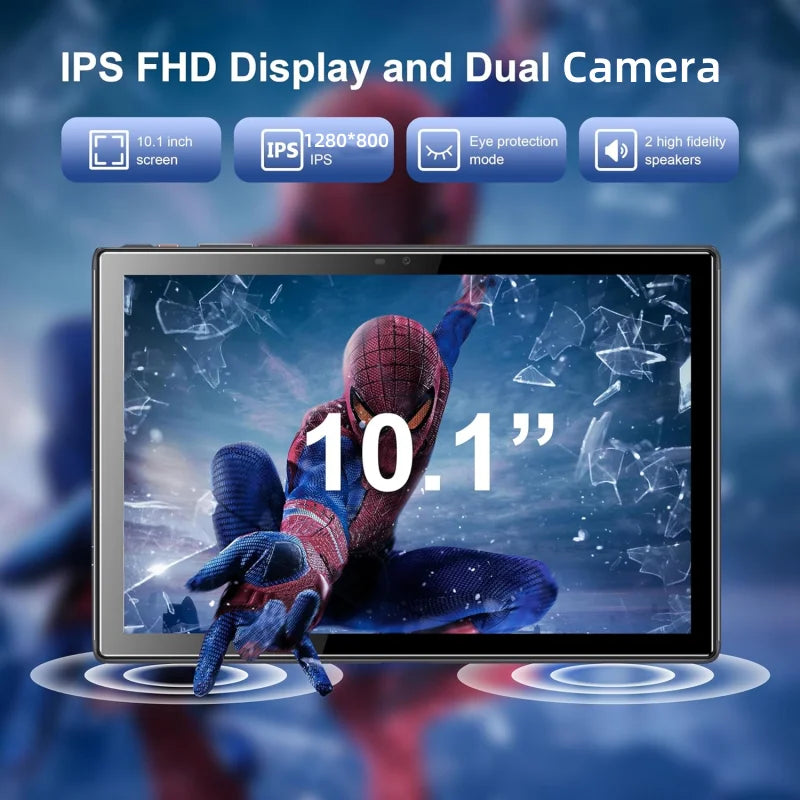 K30 Gift Silicone Case 2GB RAM 32GB ROM 10.1 Inch MTK9863 Android 9.0 Phone Call Tablet PC Quad-Core Front Camera WIFI Sim Cards