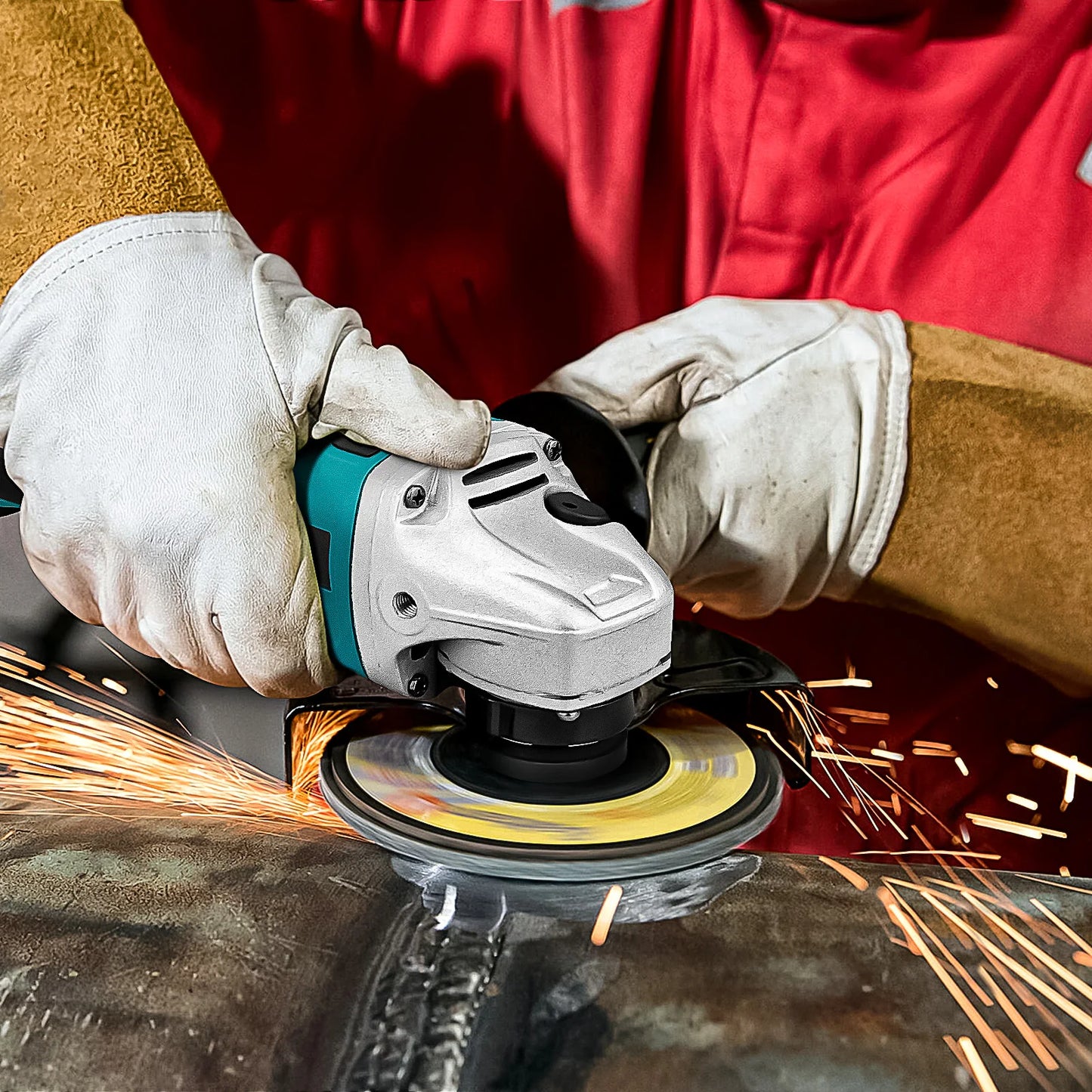 125mm M14 Brushless Angle Grinder – Cordless Electric Power Tool for Makita 18V Battery - Premium power tool from Lizard Vigilante - Just $84.99! Shop now at Lizard Vigilante