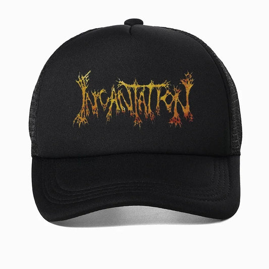 Incantation Death Metal Immolation Mayhem Watain Blood Baseball Cap - Unisex Metal Band Snapback Hat, Adjustable Rock Hat for Men & Women - Premium Hats from Lizard Vigilante - Just $23.88! Shop now at Lizard Vigilante