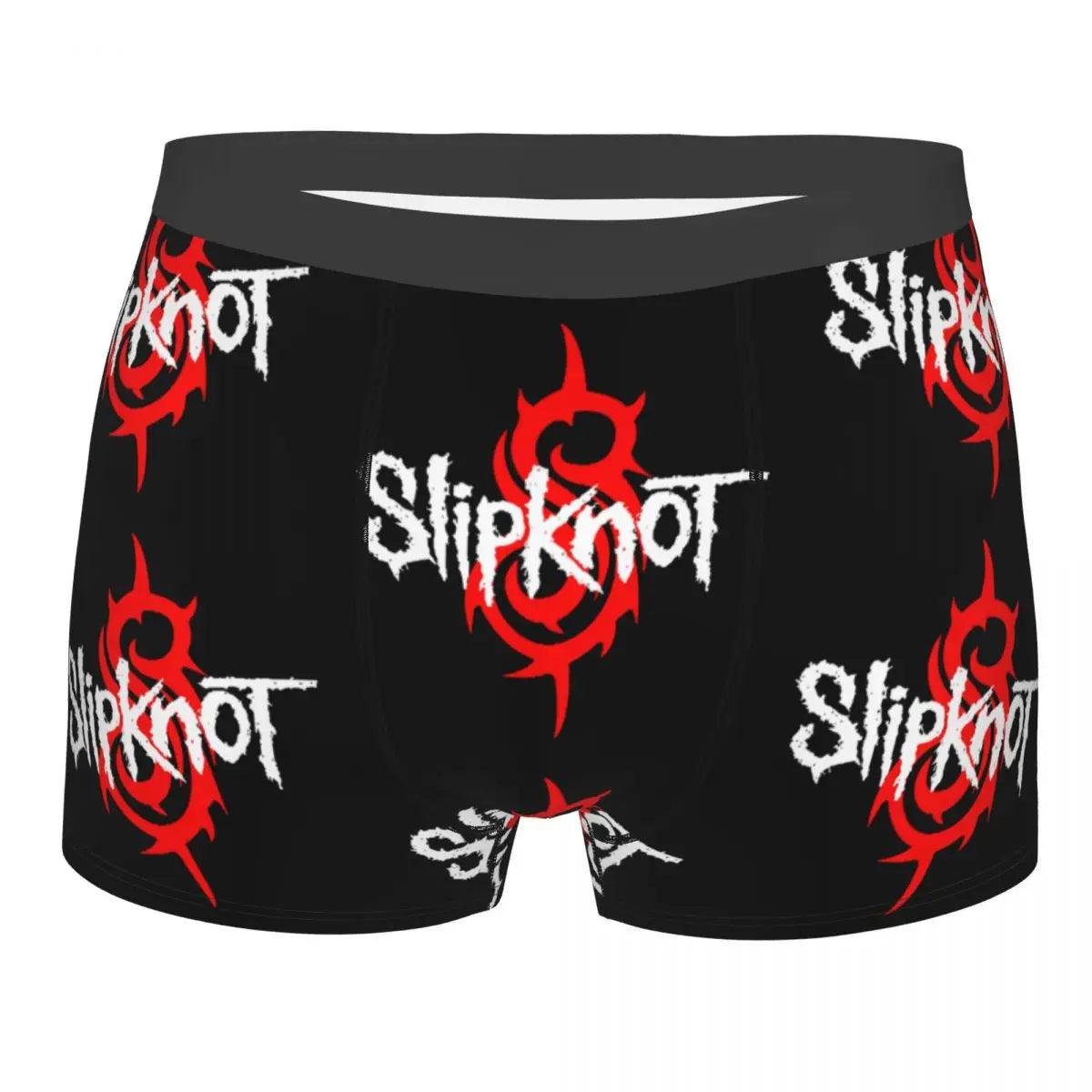 Slayer Megadeth Slipknot - Death Metal Boxer Briefs - Premium Underwear from Lizard Vigilante - Just $24.49! Shop now at Lizard Vigilante