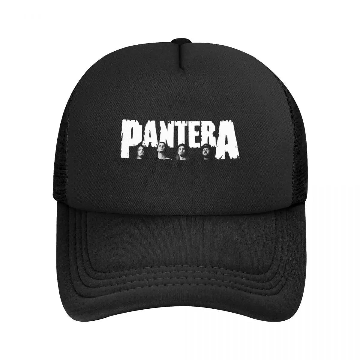 Pantera Trucker Cap – Heavy Metal Fashion Mesh Snapback Baseball Hat | Adjustable Rock & Roll Dad Hat, Sun Cap, Golf Cap - Premium t-shirt from Lizard Vigilante - Just $23.99! Shop now at Lizard Vigilante