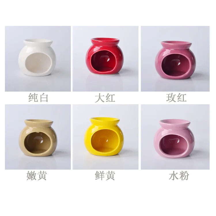 Essential Oil Burners Wax Melt Warmer Aromatherapies Aromas Diffuser Furnaces Ceramics Tealight Holder Decors