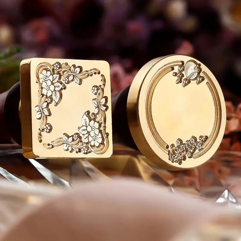 Photo Frame Series Sealing Wax Stamp Head Fire Paint Seal Wax Stamp Heads For DIY Scrapbooking Envelope Wedding Party Invitation