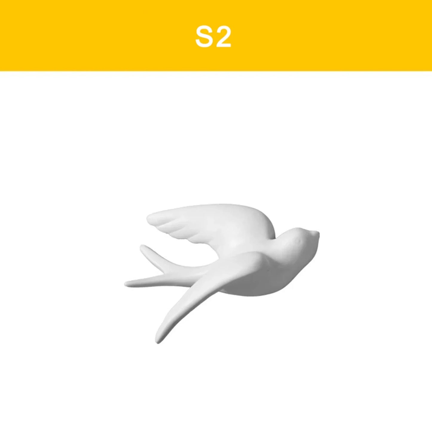 Small Animal Statues Sculptures Modern Cute Birds Home Decor Ornaments for Office Desktop Shelf