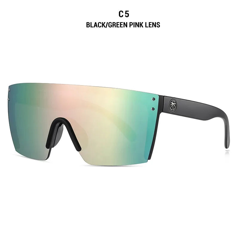Heat Wave Square Polarized Sports Sunglasses UV400 for Men and Women