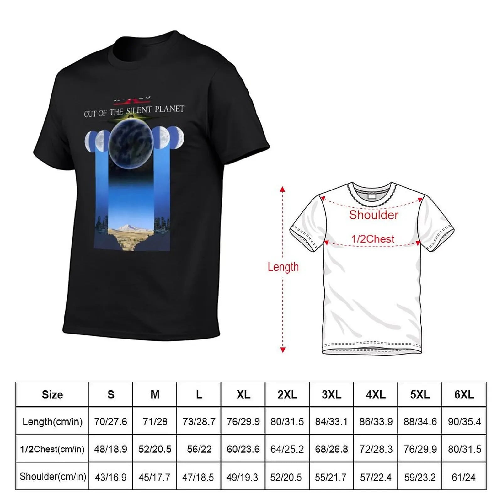 King's X - Out of the Silent Planet T-Shirt animal prinfor boys aesthetic clothes sublime anime clothes men tshirt - Premium tshirt from Lizard Vigilante - Just $22.99! Shop now at Lizard Vigilante