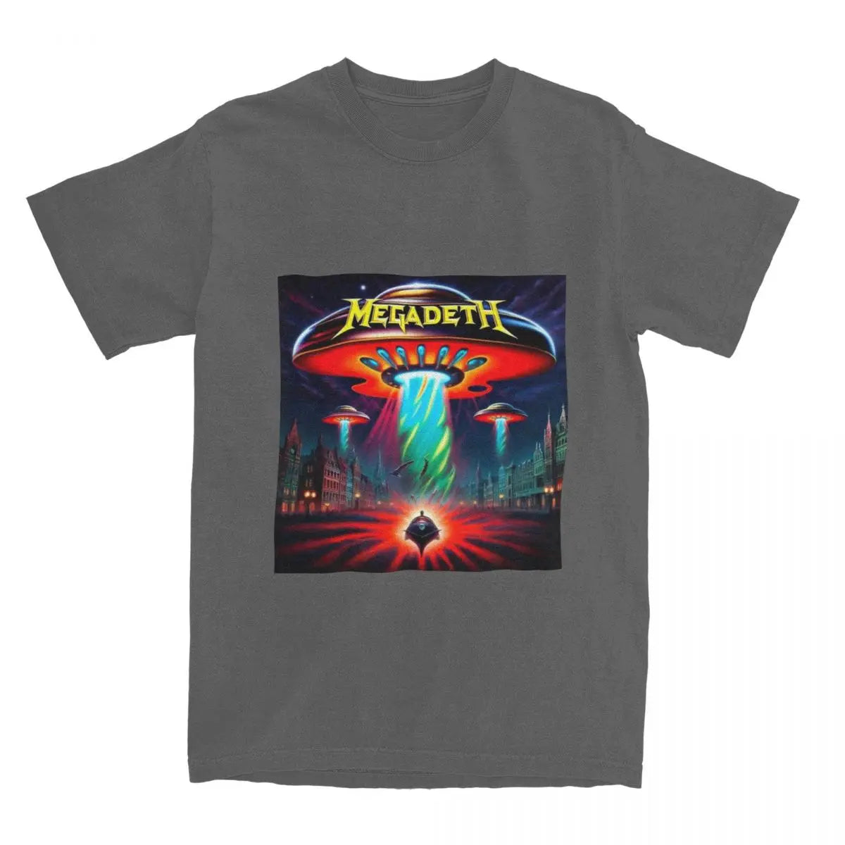 Megadeth Y2K Boston Custom Logo Cotton Tee – Men’s Short Sleeve Casual Summer T-Shirt - Premium t-shirt from Lizard Vigilante - Just $23.88! Shop now at Lizard Vigilante