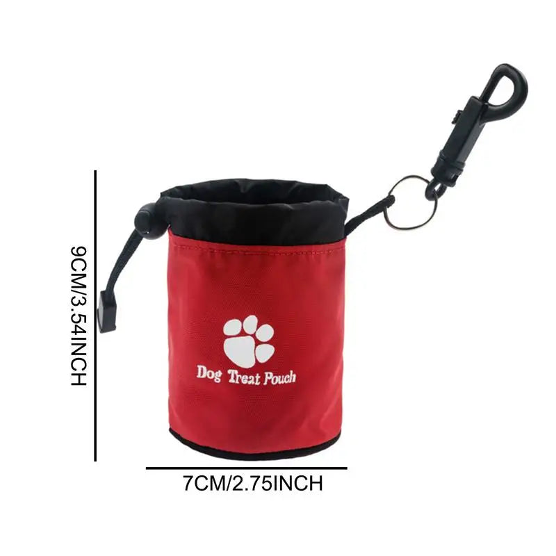 Dog Treat Training Pouch Portable Training Dog Snack Bag Waist Bag Pet Feed Pocket Walking Snack Pouch Puppy Treat Bag - Premium dog treat from Lizard Vigilante - Just $12.48! Shop now at Lizard Vigilante