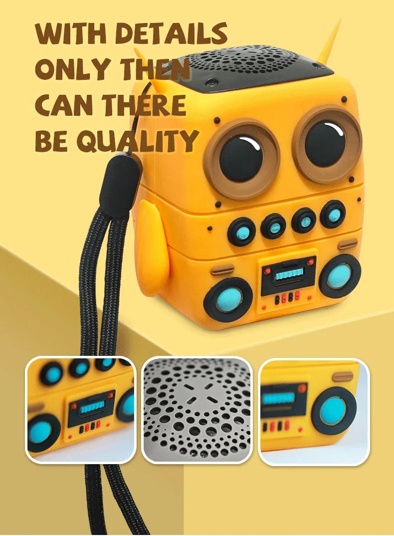 Wireless Bluetooth Speakers TK-200 Desktop Decoration Portable Outdoor Smart Music Player IP65 Waterproof Support TF Card