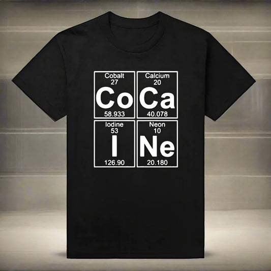 Cocaine Birthday Funny Unisex Graphic T-Shirt - Premium T-Shirt from Lizard Vigilante - Just $23.99! Shop now at Lizard Vigilante