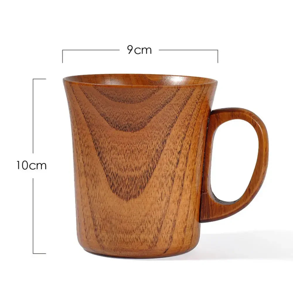 Epic Viking Wooden Beer Mug Tankard - Rustic Barrel Stein for Men & Women - Perfect for Beer, Coffee, Milk, or Tea - Drink Like a Legend! - Premium mug from Lizard Vigilante - Just $17.88! Shop now at Lizard Vigilante