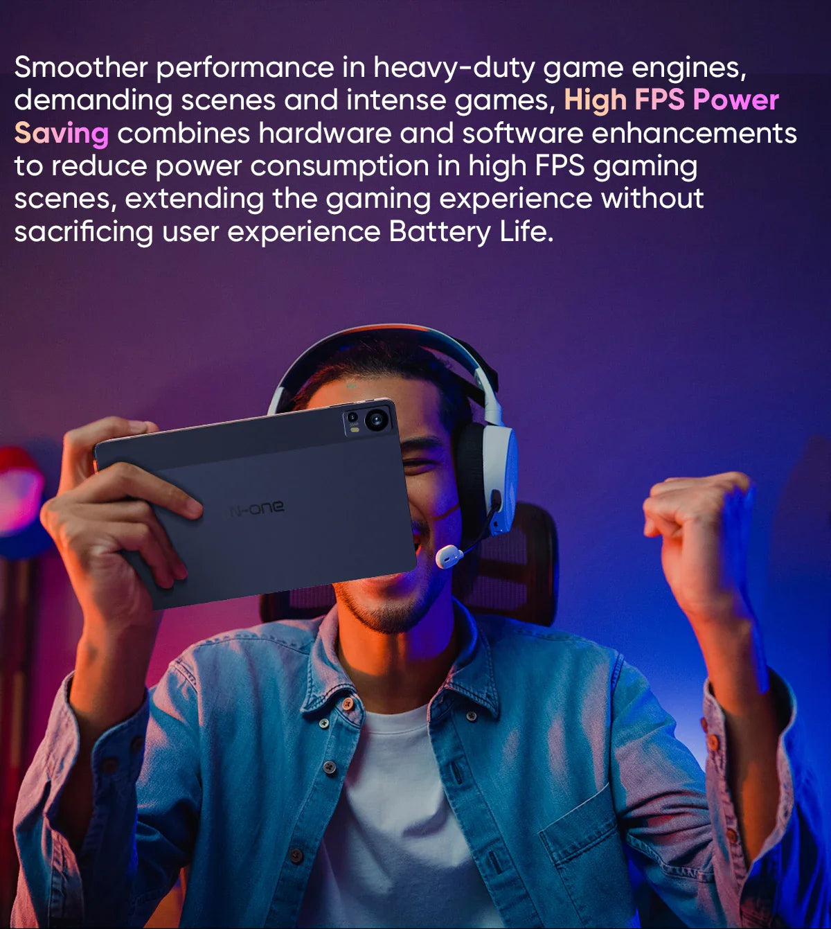 N-one NPad X1 MTK G99 8-Cores Tablet 10.95'' Android 13 Fast Charging 8600mAh MAX 16GB 128GB 2000*1200 FHD 4G LTE Support L1