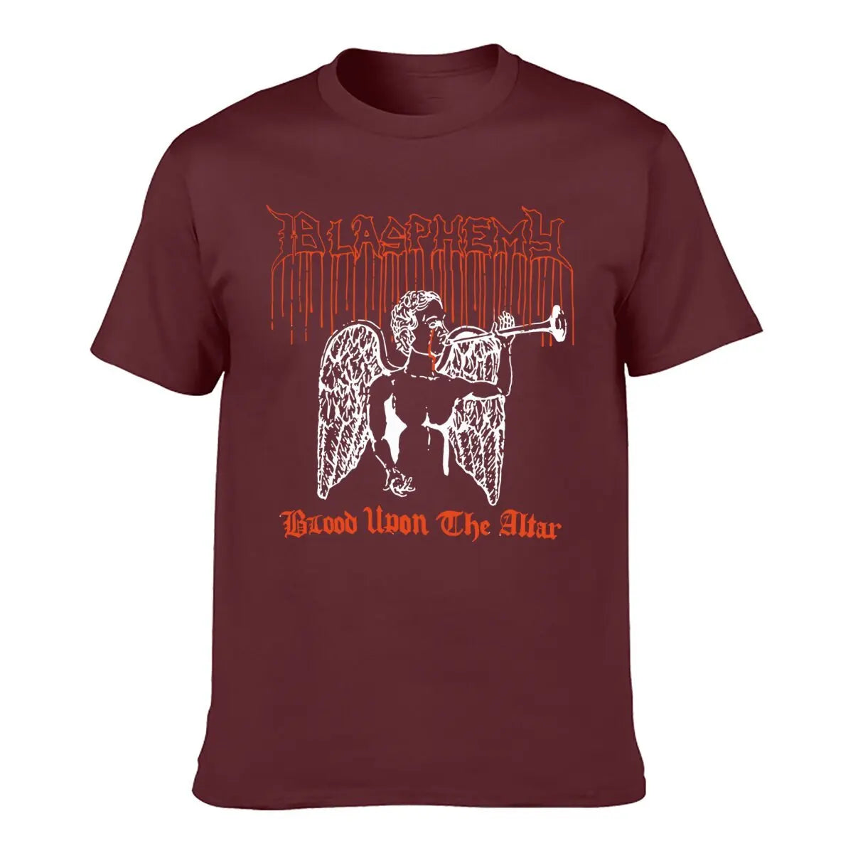 Blasphemy T-Shirt - Blood Upon The Altar Metal Music Shirt - Premium T-shirt from Lizard Vigilante - Just $24.88! Shop now at Lizard Vigilante