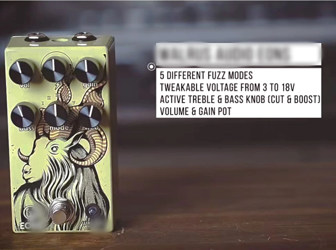 FUZZ FURNACE — Walrus-Style Multi-Tone Monster Pedal | Distortion, Overdrive, Delay, Reverb & Chaos in One Box of Doom