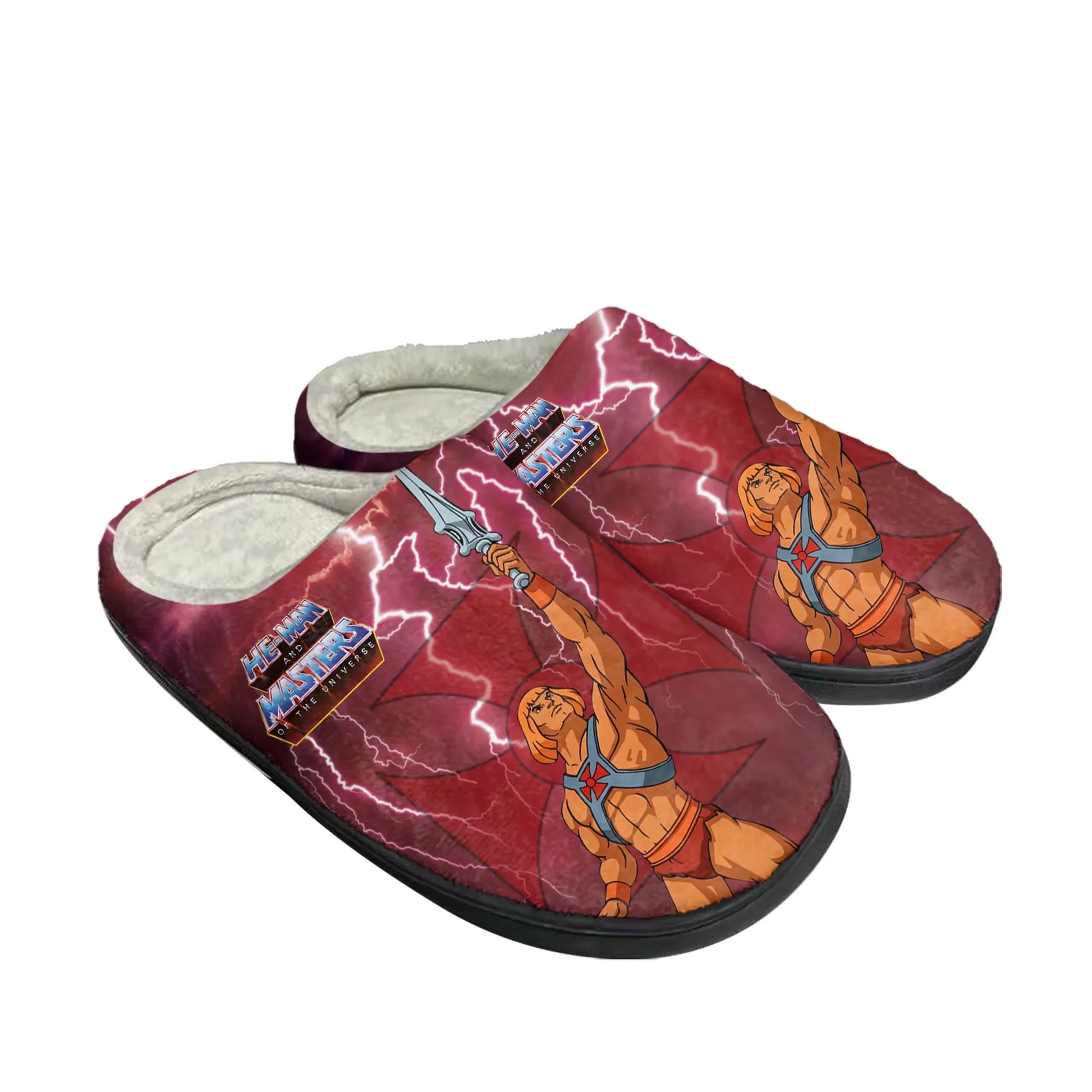 He-Man Masters of The Universe Home Slippers Cotton Mens Womens Sandals Plush Casual Keep Warm Shoes Thermal Slipper - Premium slippers from Lizard Vigilante - Just $29.99! Shop now at Lizard Vigilante