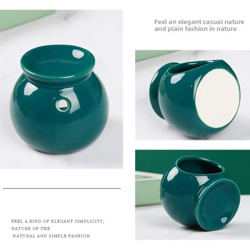 Essential Oil Burners Wax Melt Warmer Aromatherapies Aromas Diffuser Furnaces Ceramics Tealight Holder Decors
