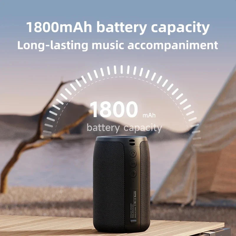 Subwoofer Bluetooth Speaker Portable Mini Wireless Woofer Small Waterproof AUX PC Computer Powerful Sound Box Music Caixa De Som