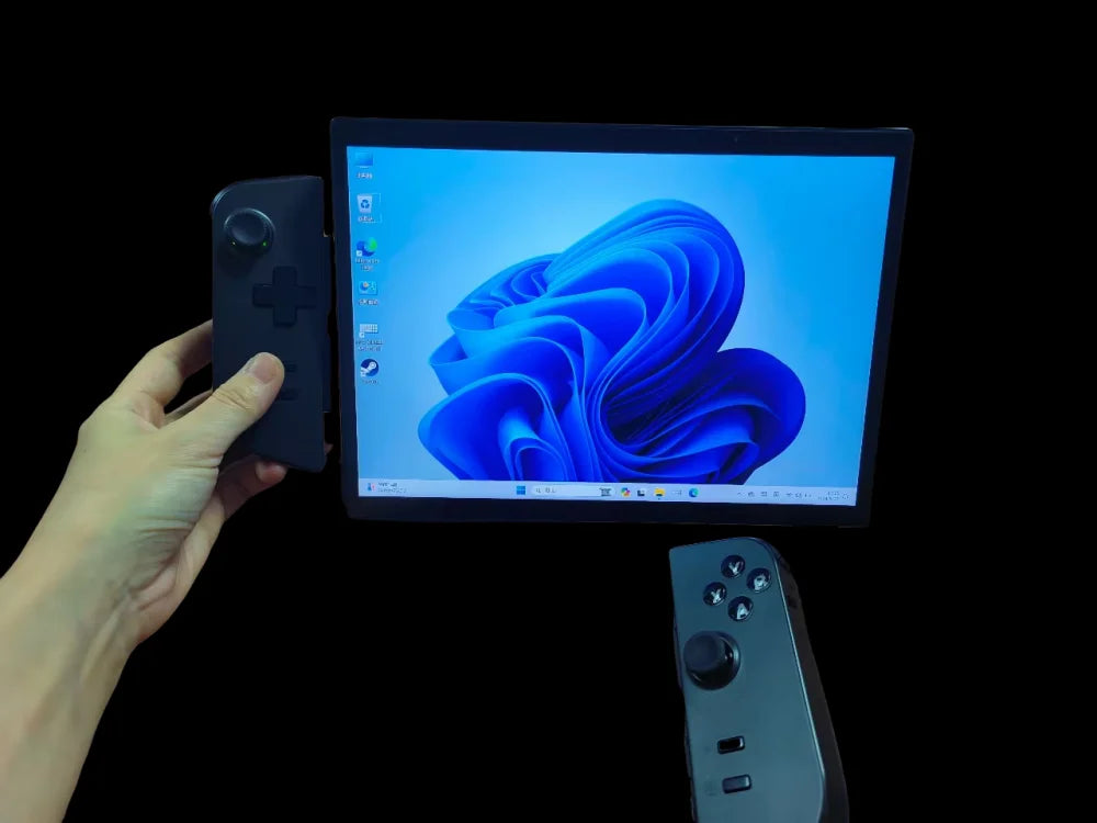 10.5" Handheld Gaming PC Intel N95 16GB RAM 512GB/1TB SSD Gaming PC Portable Mini Laptop with Detachable Gamepad Touch Screen PC