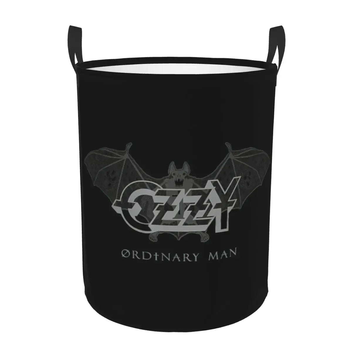 Ozzy Osbourne Prince of Darkness Laundry Basket | Foldable Heavy Metal Band Rock Toy Clothes Hamper | Storage Bin for Kids Nursery - Premium laundry basket from Lizard Vigilante - Just $19.99! Shop now at Lizard Vigilante