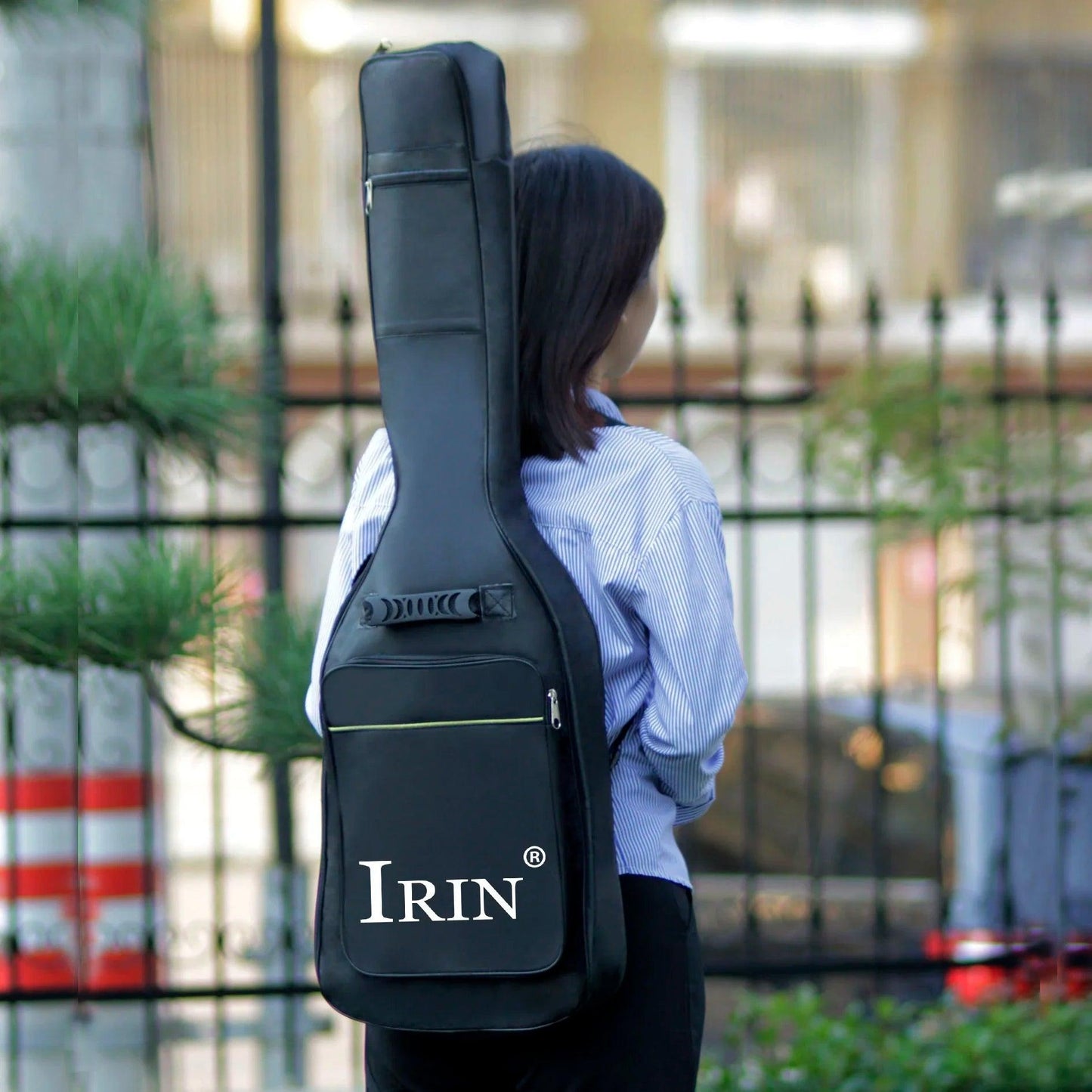 IRIN Electric Guitar Bag – Waterproof Oxford Cloth Shockproof Storage Backpack - Premium guitar accessories from Lizard Vigilante - Just $21.99! Shop now at Lizard Vigilante