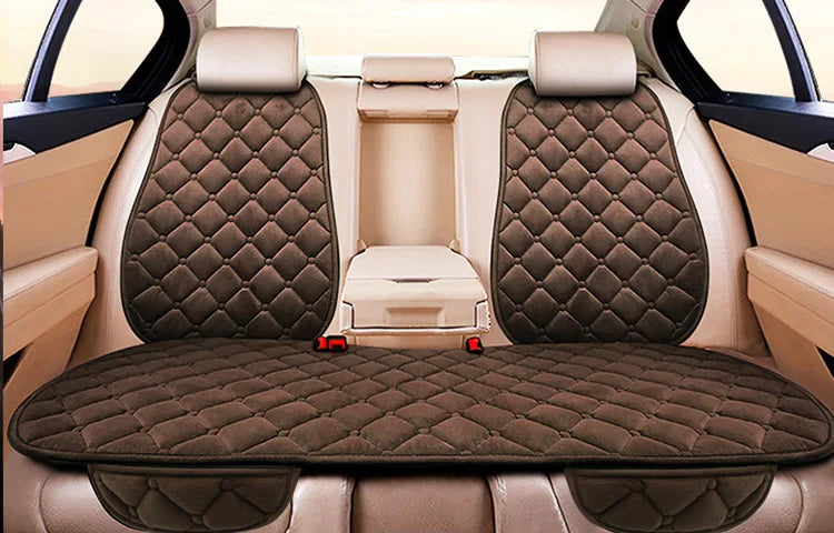 Premium Artificial Fur Car Seat Covers for Renault Kadjar F3 X45 - Front & Rear Velvet Cushions - Premium seat covers from Lizard Vigilante - Just $14.99! Shop now at Lizard Vigilante