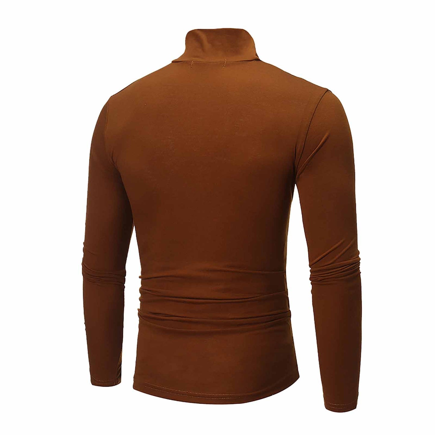 Men's Thermal Long Sleeve Turtleneck T-Shirt – Casual Slim Fit Pullover Top for Autumn and Winter - Premium turtleneck from Lizard Vigilante - Just $32.88! Shop now at Lizard Vigilante