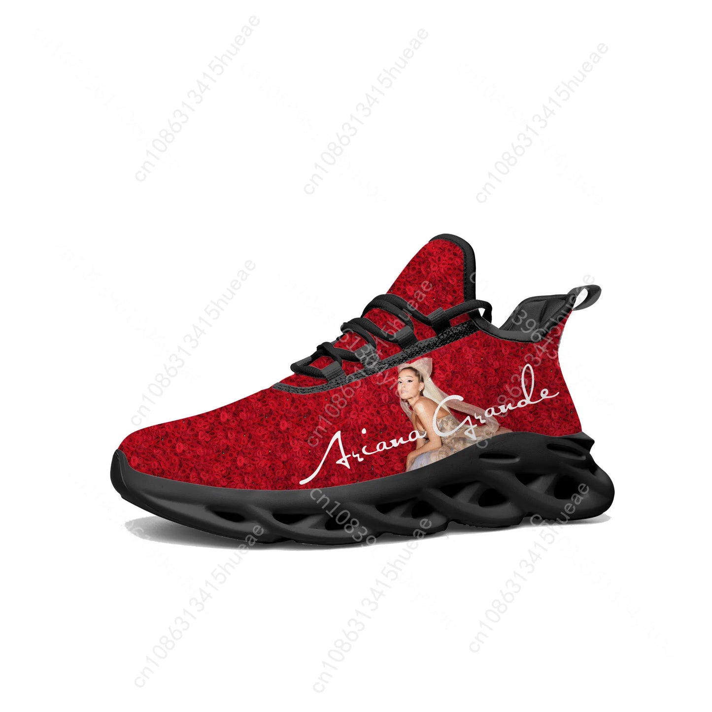 Ariana Grande Sneakers – Lace-Up Mesh Running Shoes for Men, Women, and Teens – Lightweight & Breathable Sport Footwear - Premium shoes from Lizard Vigilante - Just $53.88! Shop now at Lizard Vigilante