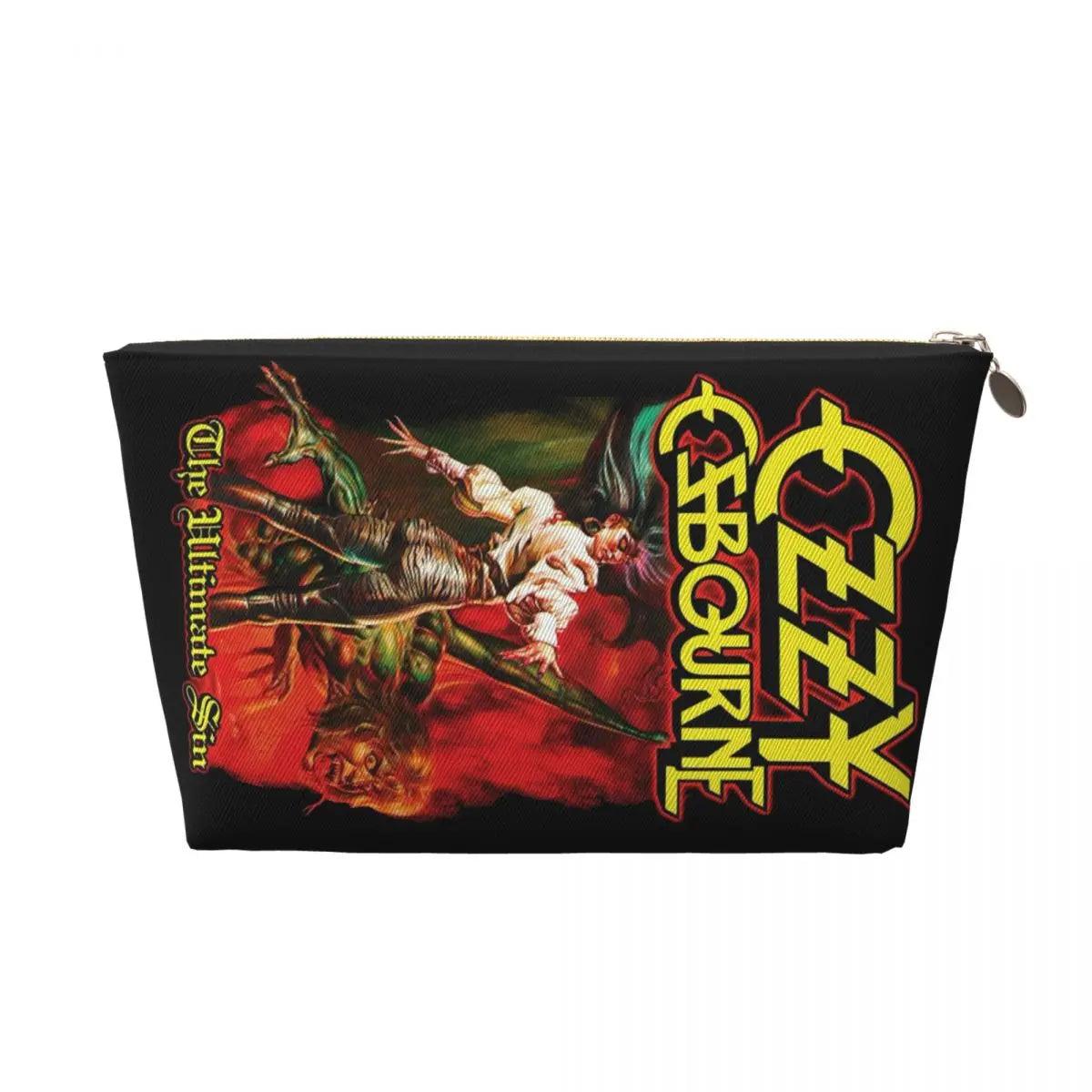 Ozzy Osbourne Rock Star Cosmetic Bag - Premium makeup bag from Lizard Vigilante - Just $19.99! Shop now at Lizard Vigilante