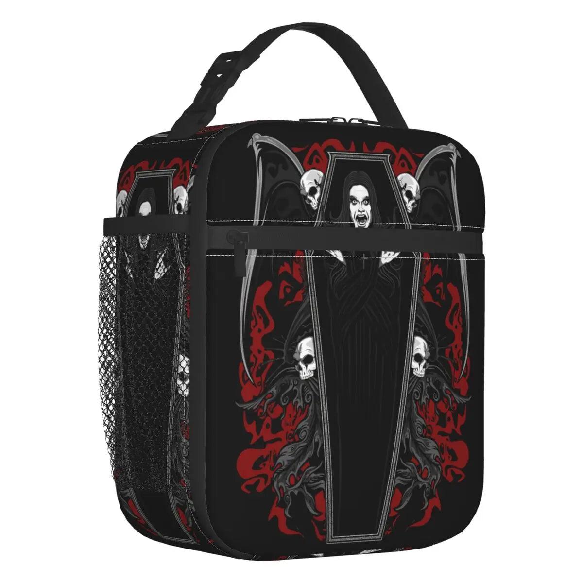 Ozzy Osbourne Heavy Metal Band Rock Lunch Bag Women Thermal Cooler Prince Of Darkness Insulated Lunch Boxes for  School - Premium cooler bag from Lizard Vigilante - Just $21.99! Shop now at Lizard Vigilante