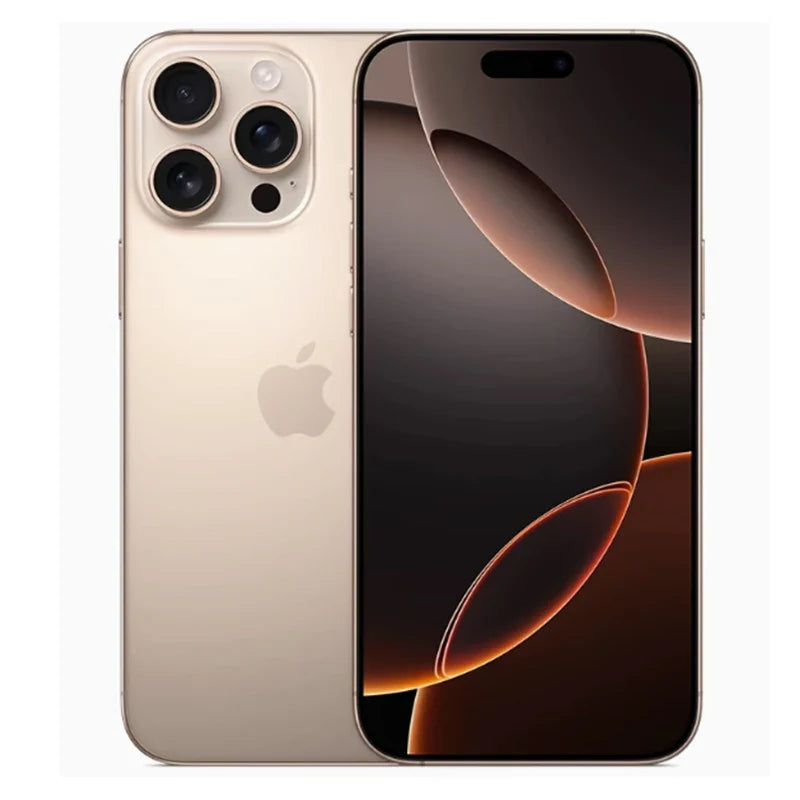 iPhone 16 Pro Max Dual SIM Card 6.9" Genuine LTPO Super Retina XDR OLED Face ID NFC A18Pro 8GB 256/512GB 5G Cell Phone