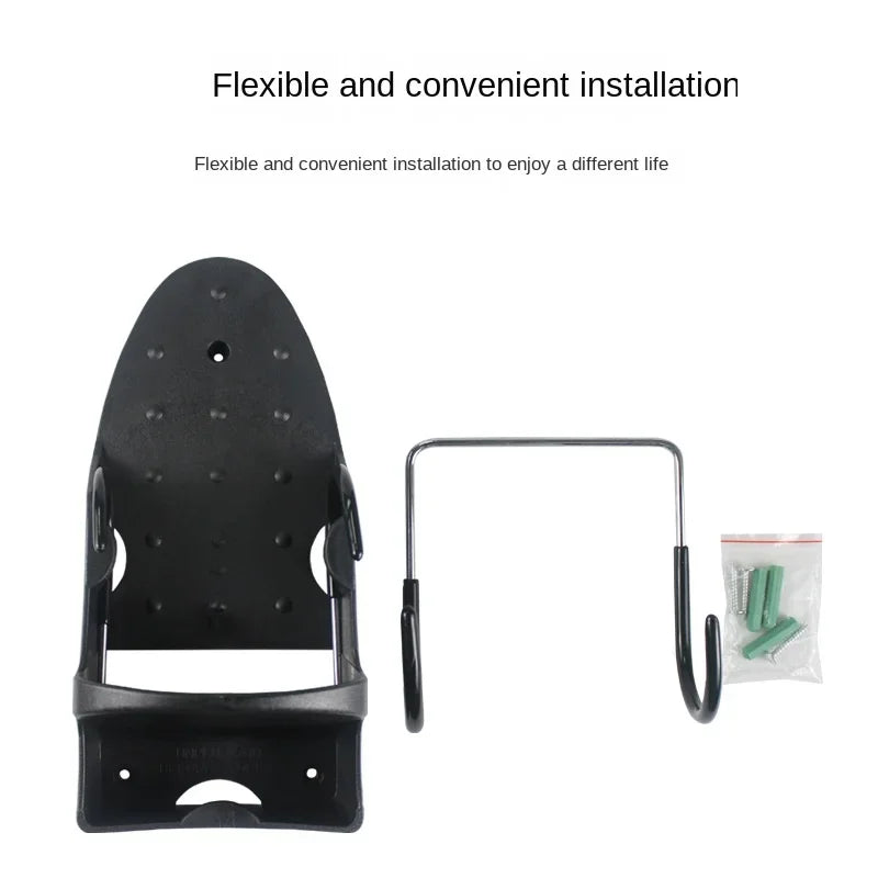 Wall Mounted Ironing Board Storage Holder Home Dryer Accessories Stand Heat-resistant Rack Hanging Hook Home Storage Supplies