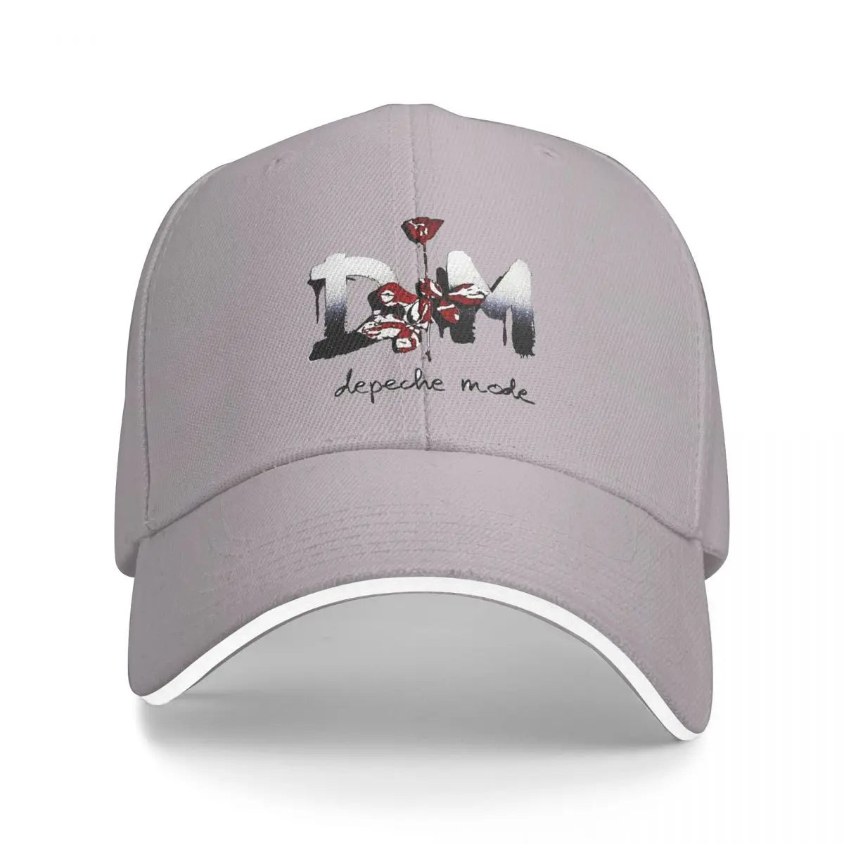 Depeche Mode Rose Rock Band Adjustable Trucker Hat – Unisex Retro Music Cap for Men & Women - Premium hat from Lizard Vigilante - Just $23.88! Shop now at Lizard Vigilante