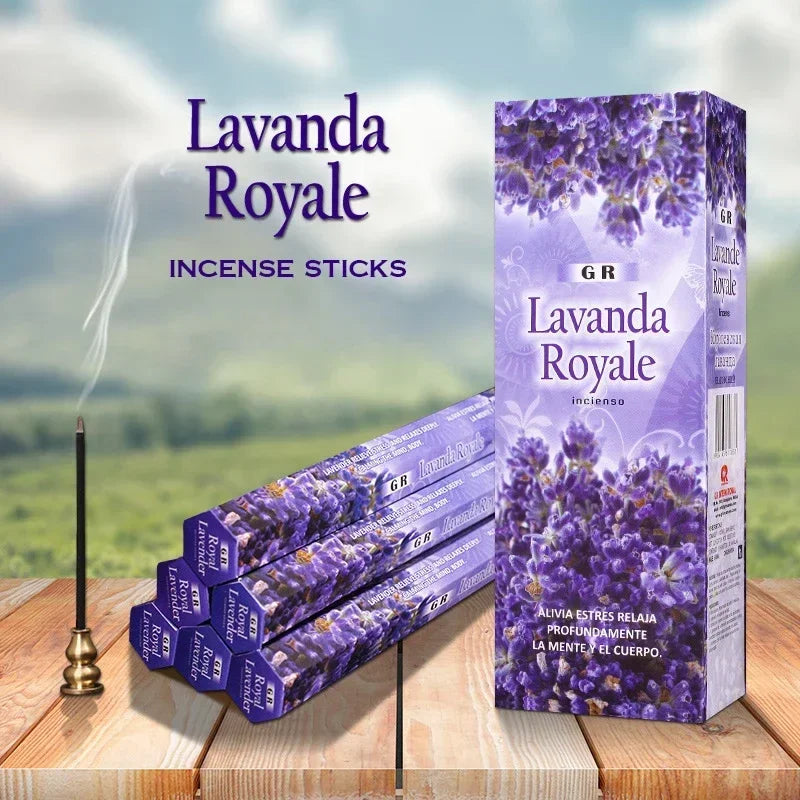 India Sandalwood Incense Sticks – Aromatherapy with Lavender, Sage, Palo Santo, and Rose Scents - Premium incense from dsers - Just $14.88! Shop now at Lizard Vigilante