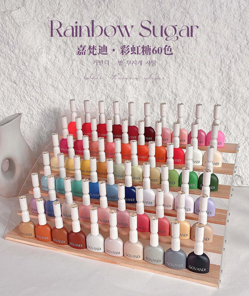 High Quality Gel Nail Polish Set Nail Supplies Wholesale UV Gel Lacquer With Color Card Nail Art Polish Varnishes Gel 60 Colors