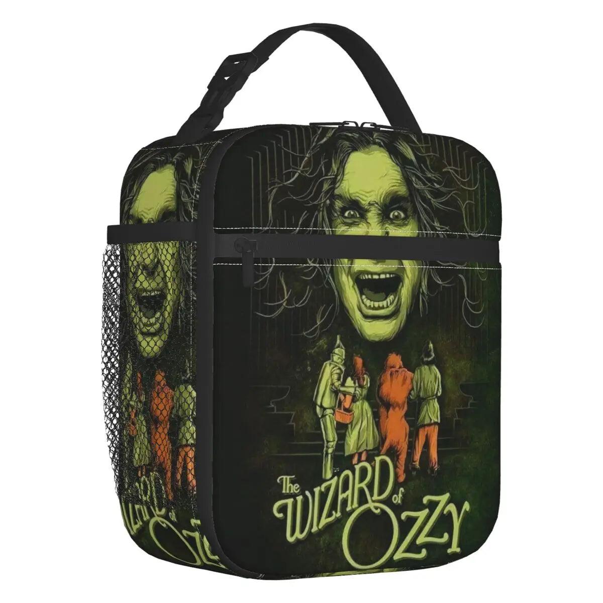 Ozzy Osbourne Heavy Metal Band Rock Lunch Bag Women Thermal Cooler Prince Of Darkness Insulated Lunch Boxes for  School - Premium cooler bag from Lizard Vigilante - Just $21.99! Shop now at Lizard Vigilante