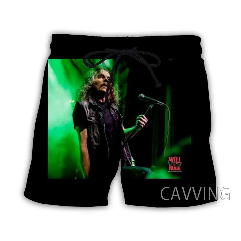 Overkill Band Summer Beach Shorts Streetwear Men Quick Dry Vacation Casual Shorts Women/Men's 3D Print - Premium shorts from DS - Just $29.99! Shop now at Lizard Vigilante